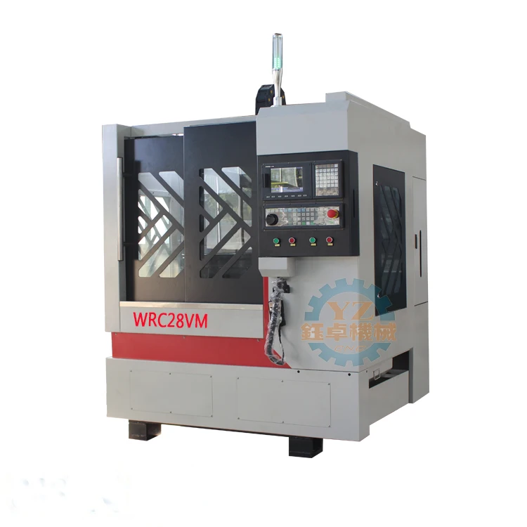 TZ CNC Wheel Retreading Machine WRC28VM Special Lathe for Repairing Car Wheel Hub