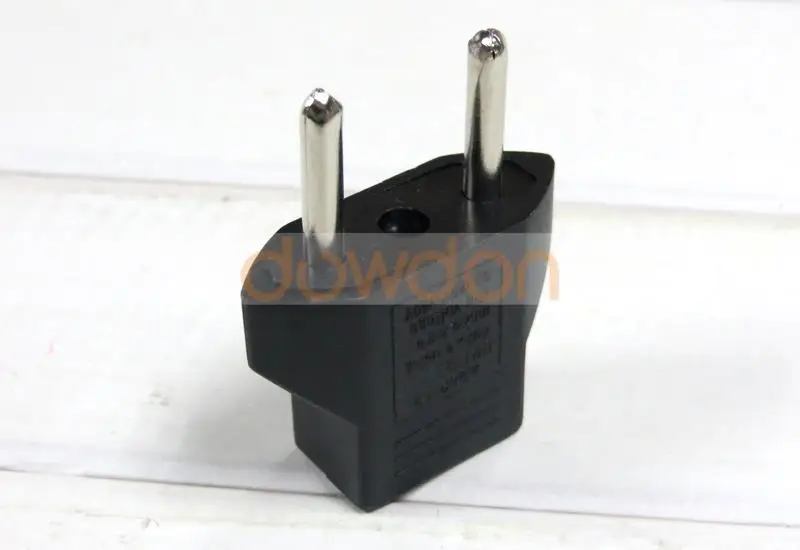 American to European Outlet AC Plug Adapter for Mobile Phone PC Charging US to EU Power Socket