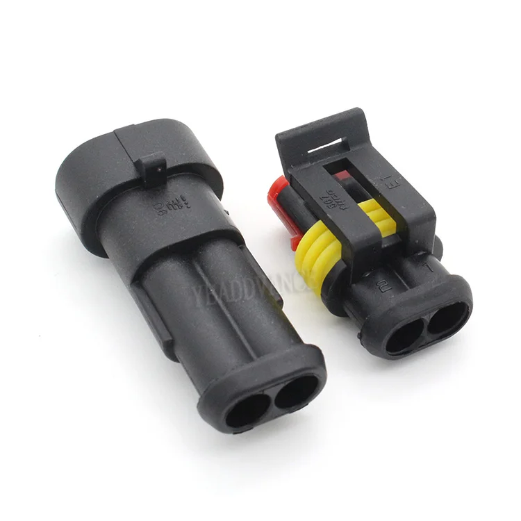 282104-1 282080-1 TE Connectivity AMP Superseal 1.5系列2针公