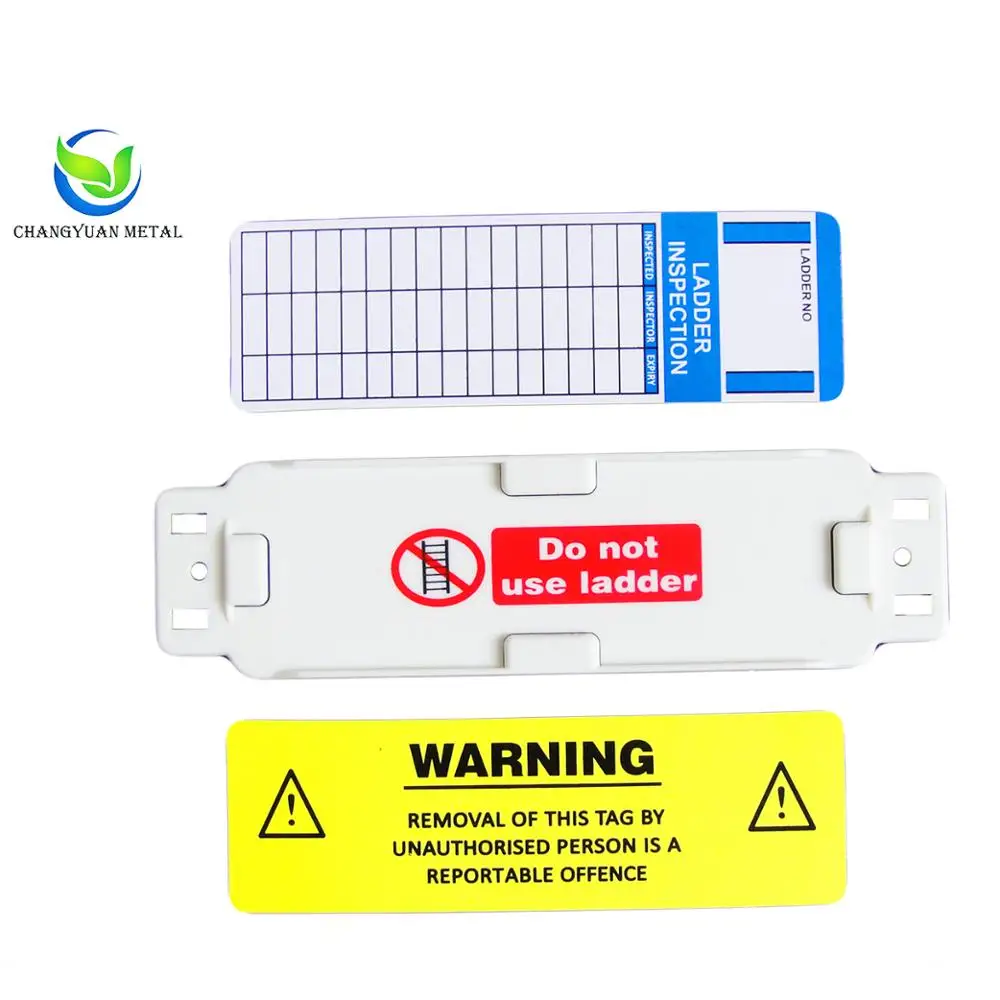 Scaffolding Construction ABS Inspection Tag