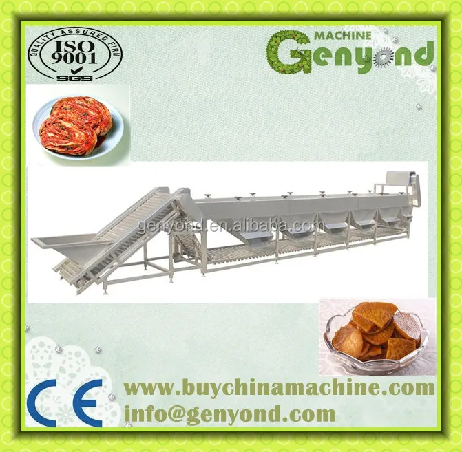 Factory Complete Pickled Vegetable Pickles Production Line Korean Kimchi Processing Line / Kimchi Making Machine