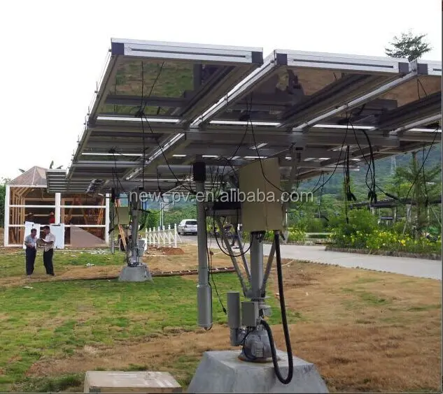 Mini Solar Tracking System Single Axis Solar Tracker 100w/500w/1000w