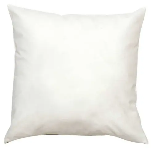 plain white throw pillows