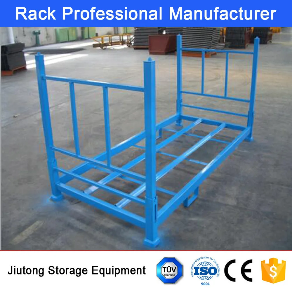 Высококачественная Складная стойка для поддонов, переносная клетка для хранения