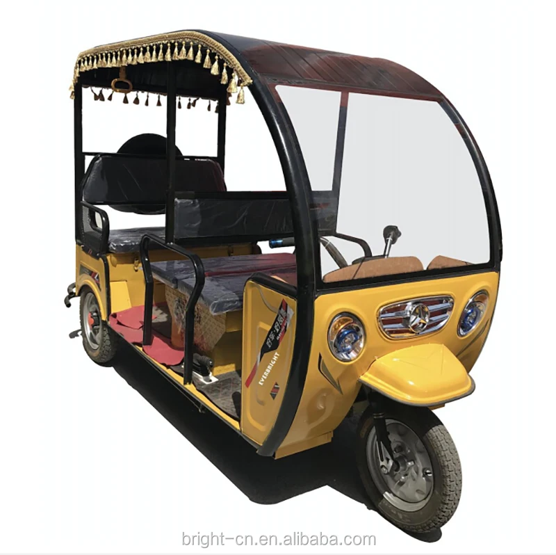 Afghanistan Indian Open Typ 1000w elektrische Auto Rikscha Verkauf für  Passagier taxi