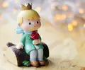 7cm Hot the Little Prince Toys Le Petit Prince Action Figures Desktop Garden Decoration IA0053