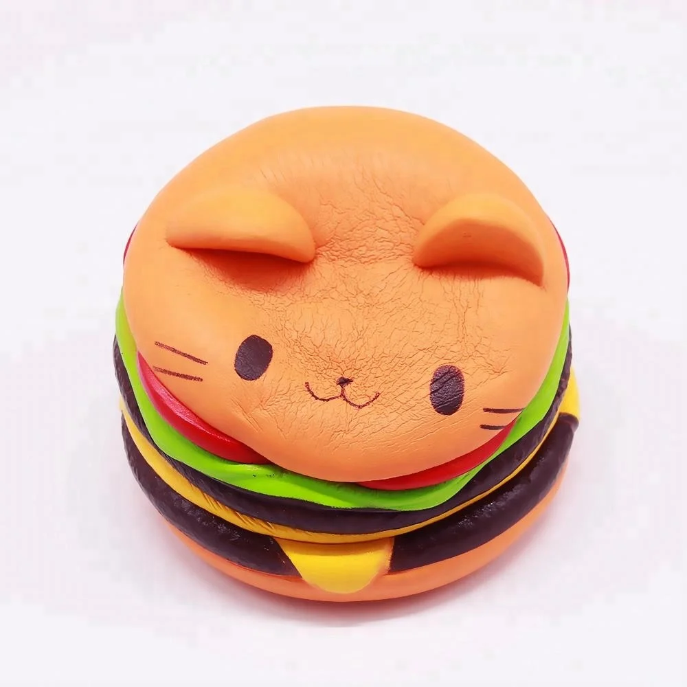 Cat 2024 burger squishy