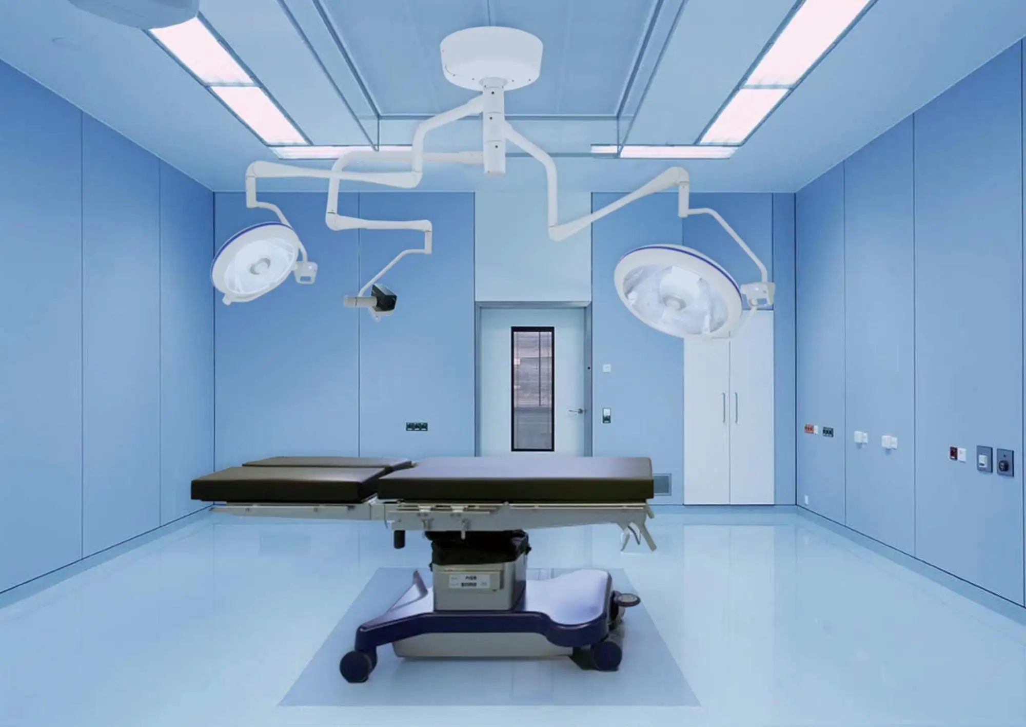 MICARE E700/500 Overall Double Dome LED Ceiling  Surgical Light LED Operating Light LED OT Light factory