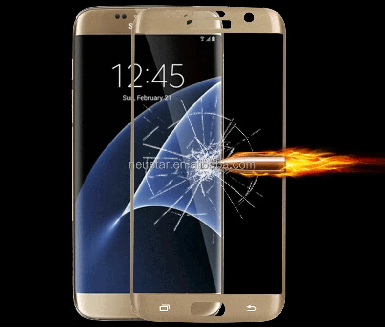 Full Cover 3D Curved for Samsung galaxy S7 Edge Tempered Glass