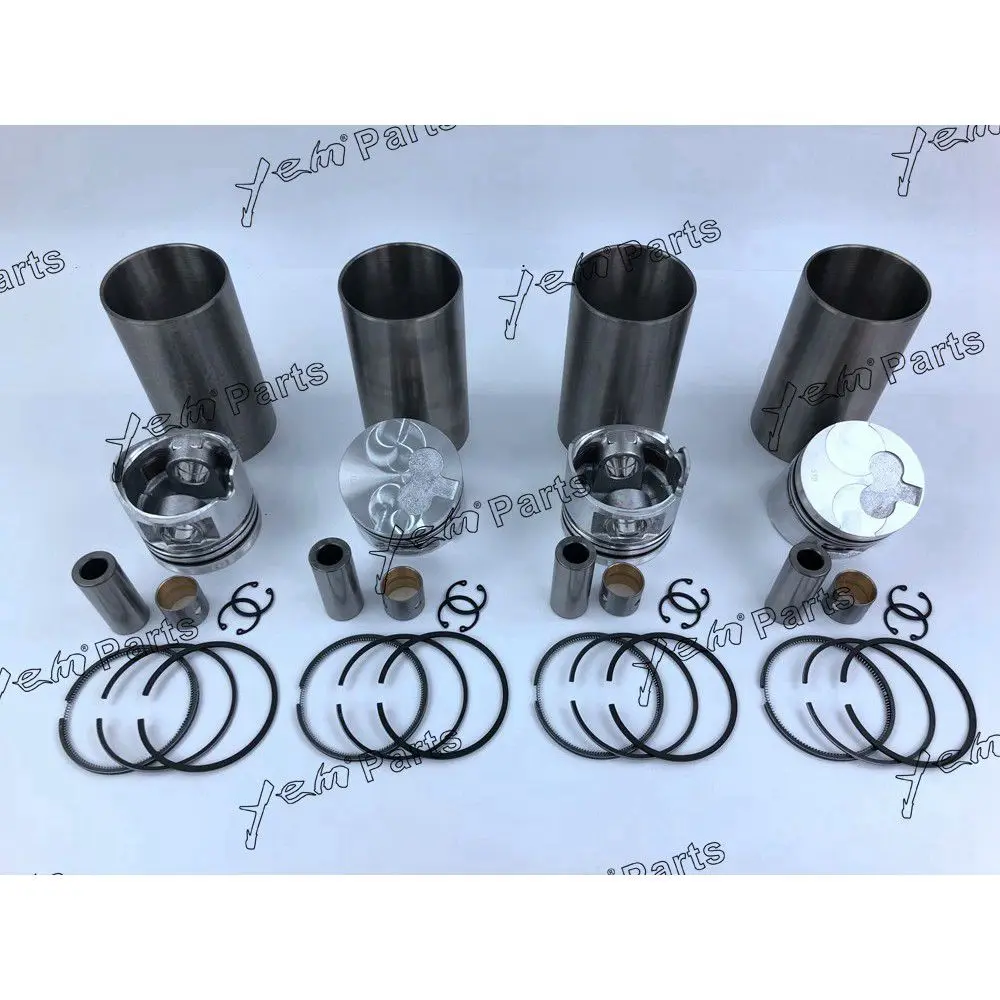 4FB1 Liner Kit With Cylinder Piston Rings Liner for Isuzu Engine 2