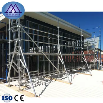 Kwikstage Scaffolding System Tower Galvanized Painted Used Kwick Duty ...