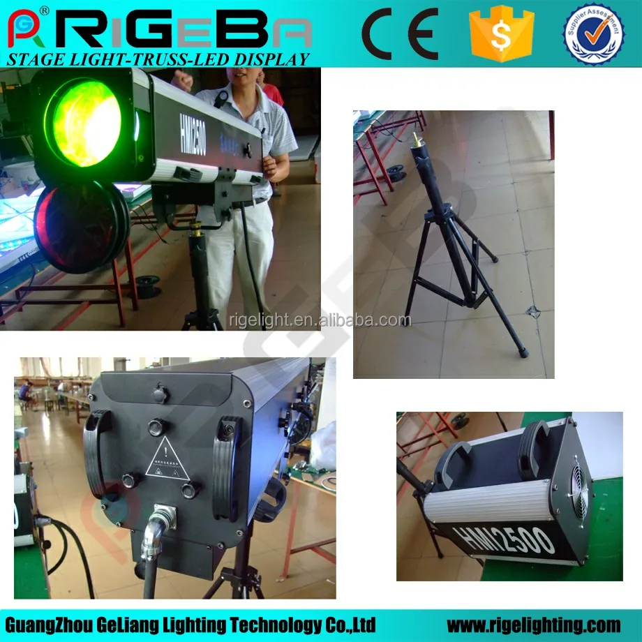 Stage Follow Lights for Actor Led Lighting with Stand Led Standing Spotlight