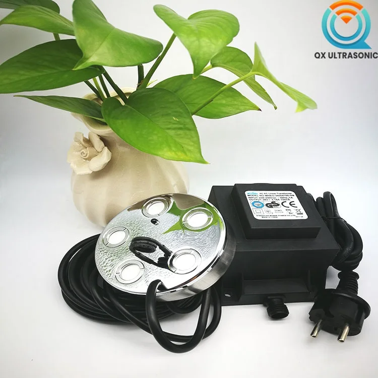 1500ml 5 Heads Ultrasonic Mist Maker Fogger Cool Greenhouse Atomizing Humidifier