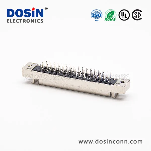 Straight SCSI 50 Pin  HPDB Socket Connector for Pcb Mount
