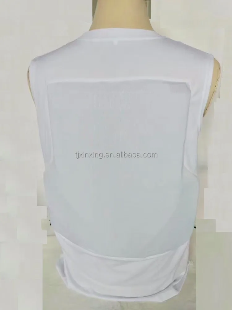 
 Скрываемая летняя рубашка NIJ IIIA с защитой от пули vip  