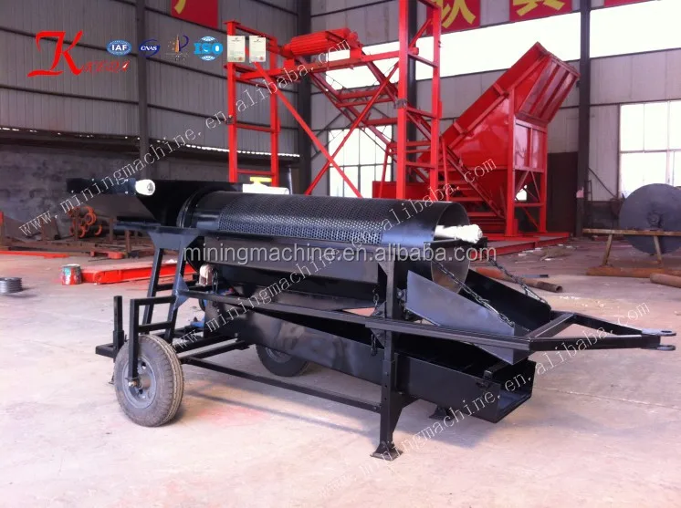 Used Rotary Screen Gold Trommel for Sale