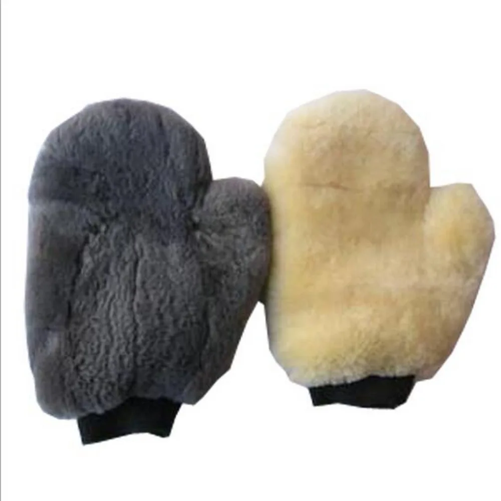 26 * 20厘米合成羊毛洗车手套/超细纤维汽车清洁nitts/批发超细纤维