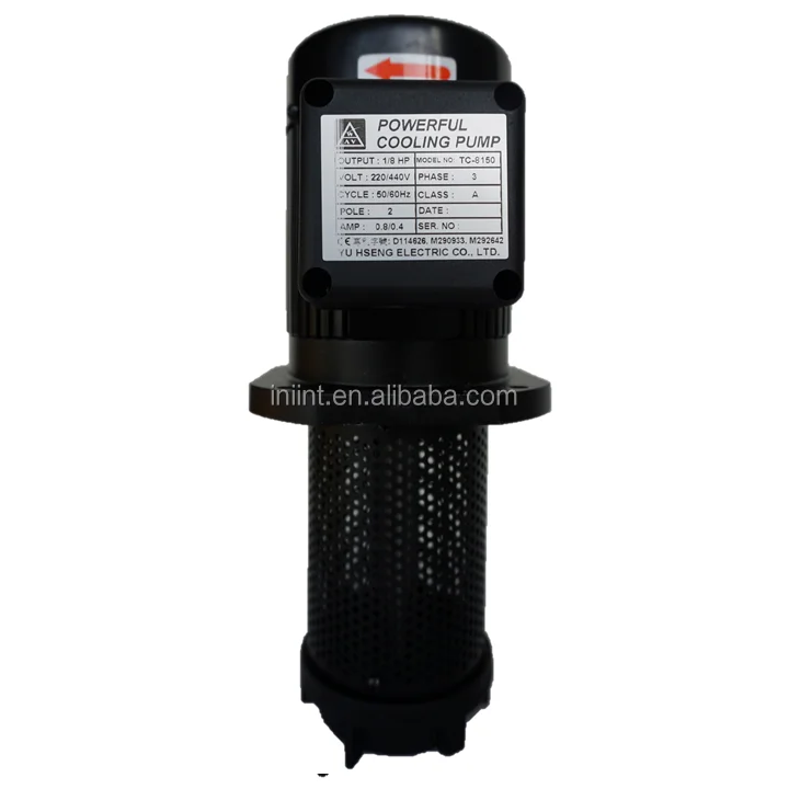 1/8 HP Lathe Machine Tool Immersion Coolant Pump