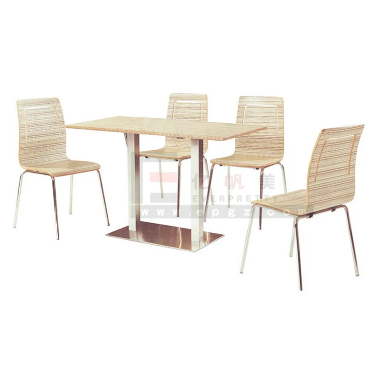 Cheap school canteen dining tables and chairs