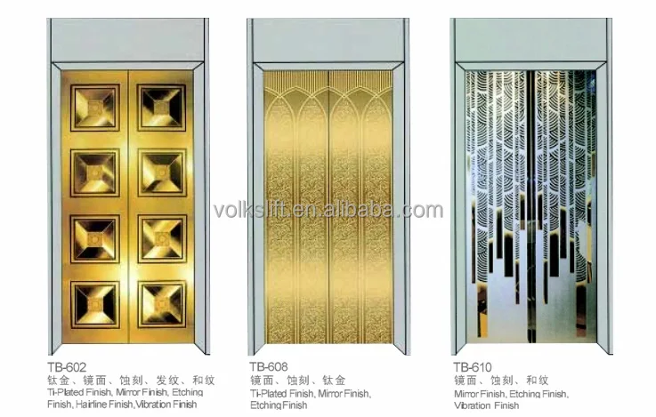Volkslift VVVF Good Price 4 Person Passenger Screw Residential Home Elevator Kit Lifts