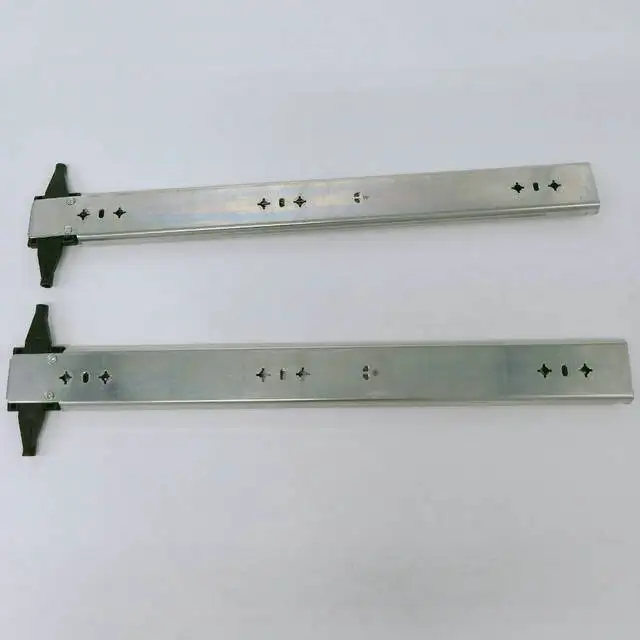Anti Tilt Slide with Interlock for Tool Cabinet Drawer Soft Close Runners Pot Drawer Heavy Duty Metal Slide
