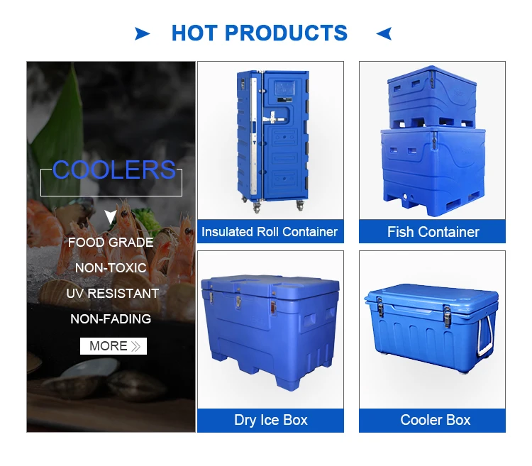 Durable And Reliable 1000l Insulated Fish Container Fish Totes Ice Fish