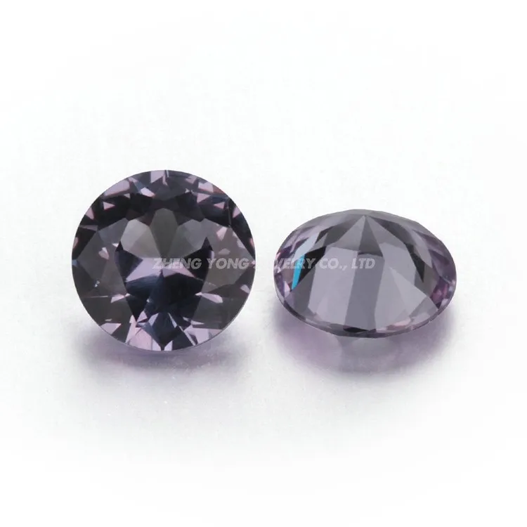 #45 Synthetic Change Color Corundum, Lab Alexandrite Stone