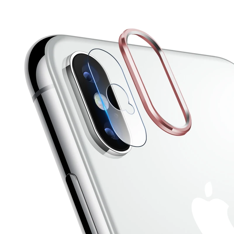 Металлическое защитное кольцо для объектива камеры iphone 7 8 plus x xs max
