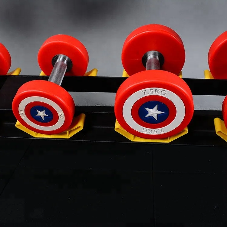 Самые популярные товары для тренажерного зала, гантели из ПУ