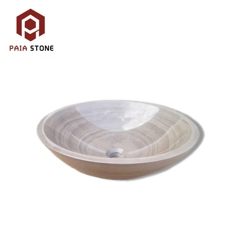 product stone wash basin round sink marble stone modern bathroom natural graphic design customized for indoor oval 2 years single hole-2