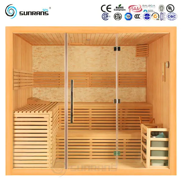 Tradicional Finlândia Pine Luxo Mini-indoor Portátil Sauna Seca - Buy Sala  De Sauna Product on 