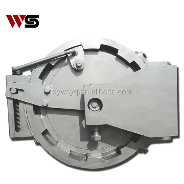 LSM Wheel Paddle End Closure Engineering Quick Opening Door for Pigging System Usage