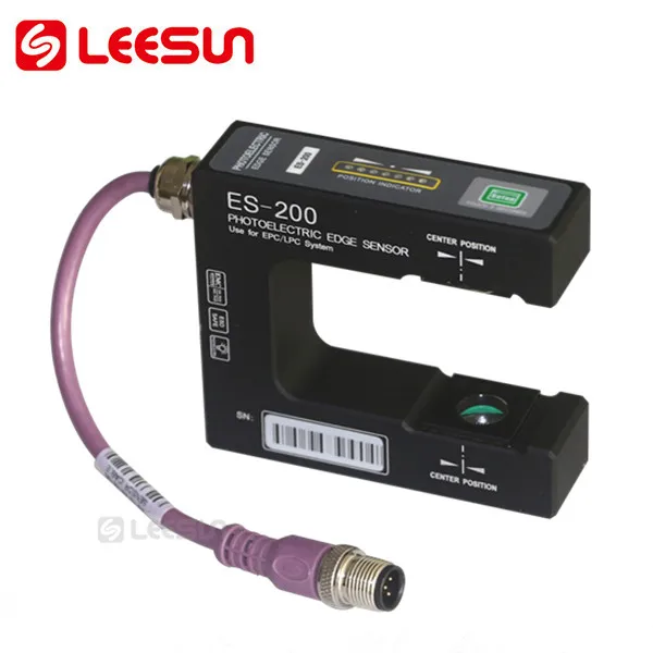 Photocell sensor for web guiding system