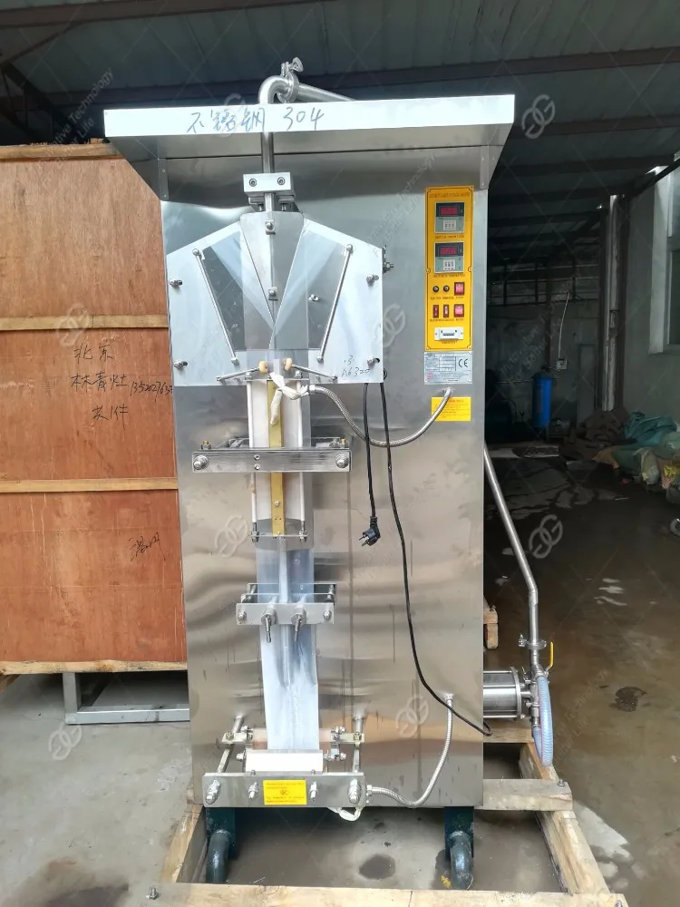 Automatic Liquid Pouch Pure Water Sachet Filling Packing Machinery Sugarcane Orange Fruit Juice Packaging Machine
