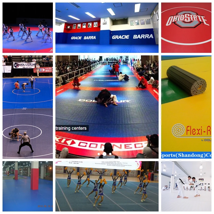 Dollamur Flexiroll Wrestling Grappling Xpe Foam Flexible Rollout Mat