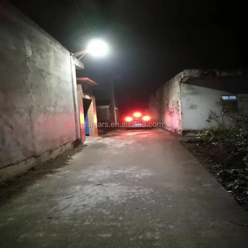 Все в одном интегрированной солнечной Солнечный свет уличный фонарь 80 Вт/30 Вт Солнечный свет