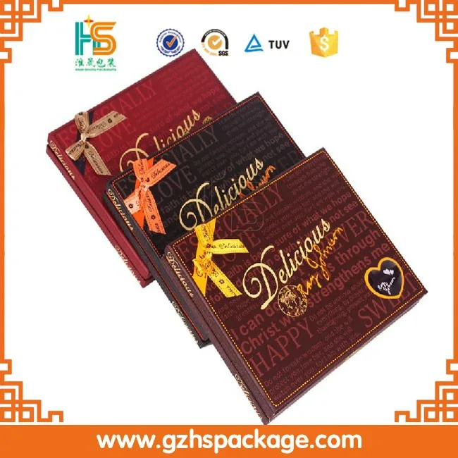 Китай пользовательские принт шоколад box производитель