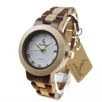 Ready to Ship BOBO BIRD Womens Wood Watches luxury ladies watches for free Drop Shipping