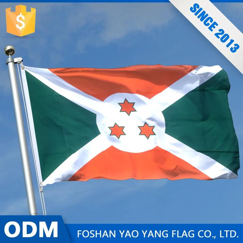 Наиболее Продаваемых Продуктов Открытие Продажа Обычай Большой Бурунди Флаг