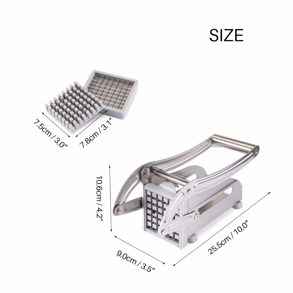 Stainless Steel Potato Chips Cutter Machine French Fry Cutter for Kitchen