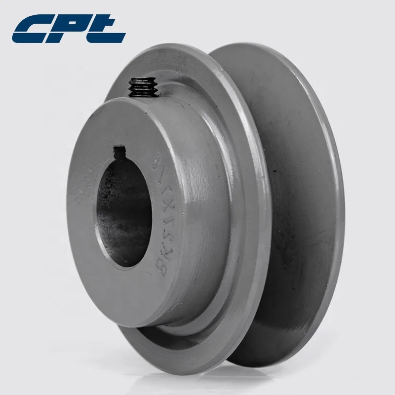 Concentric International 3.15" Diameter V-Belt Pulley, 1-1/8" Bore, 1 Groove - 1-BK30-F
