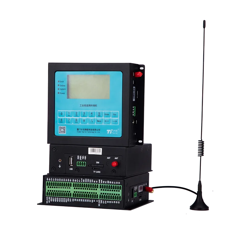 8 Analog inputs 3g 4g modem Data Logger with sim card slot FOR PLC Controller