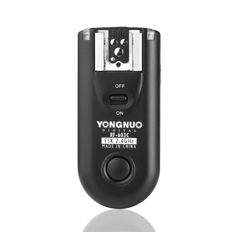 Yongnuo Rf-603 Ii Radio Wireless Remote Flash Trigger C3 For 5d 1d 50d -  Buy Flash Trigger C3 For5d 1d 50d,Yongnuo Rf-603 Ii C For 550d 500d  60d,Wireless Trigger Contal Rf-603 Ii