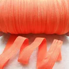Professional design custom solid color foldover elastic for bags E31
