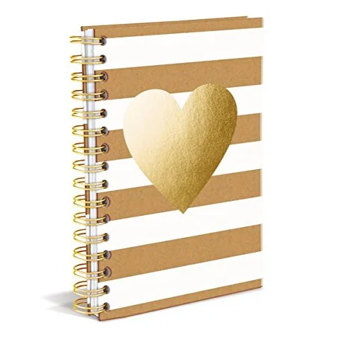 Customized Hard Cover Spiral Notebook and Promotional Journal