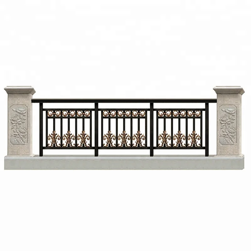 Iron Grill Design for Balcony  Aluminum Balustrades for Deck Railing Designs for Front Porch