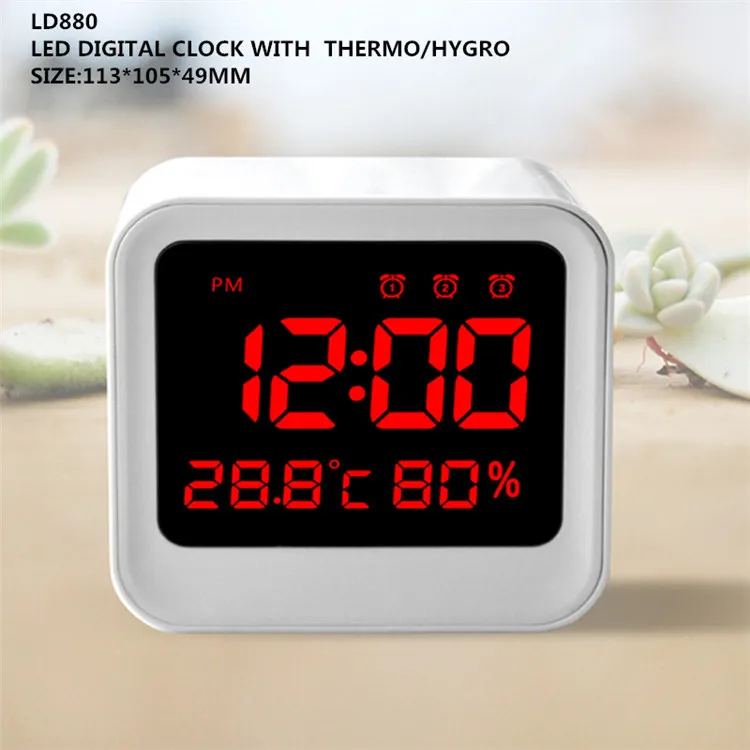 Cleargrass-Relógio Despertador Bluetooth com Tela LCD, Exibição de  Temperatura e Umidade, Luz Noturna Ajustável, Uso com Mijia App, Smart Home  - AliExpress