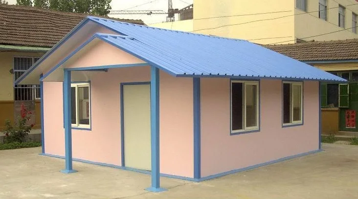 Duplex Prefab Housesl Insulated Panel Home Kits Low Cost Prefabricated House Light Steel Prefab Bunkhouse