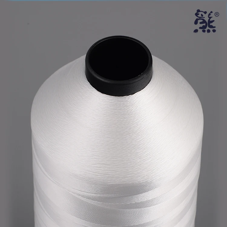 210D/3 белая полиэфирная швейная нить для стеганой