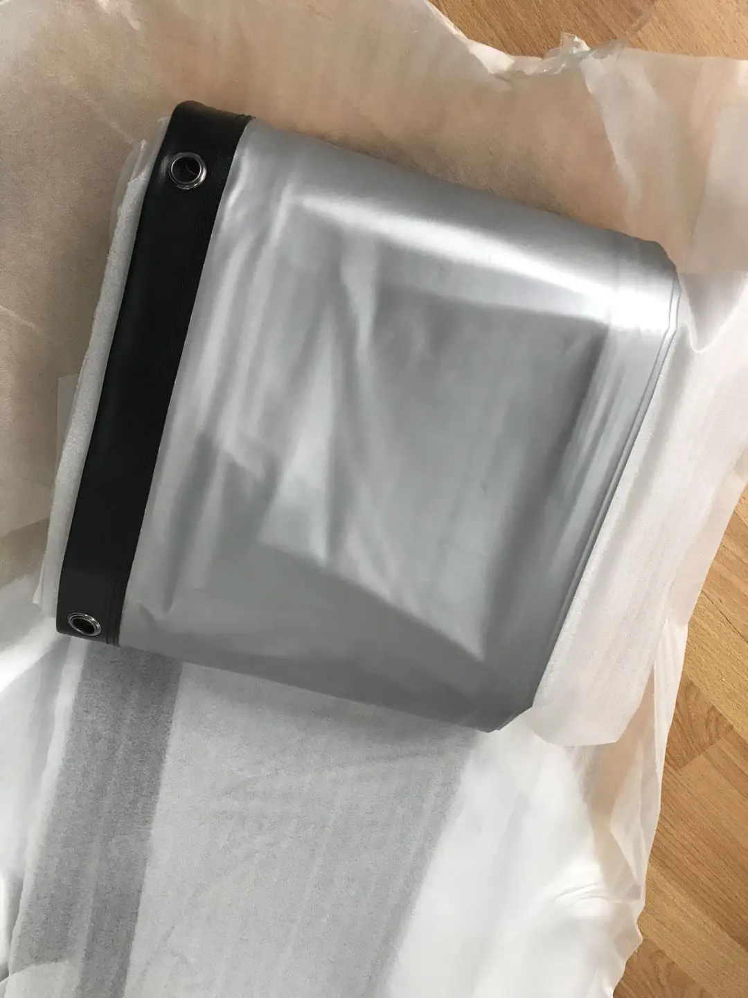 Professional 3d Silver Acoustically Transparent Projection Screen Fabric Standard 2.4 High Gain PVC Soft Metal Material in Roll